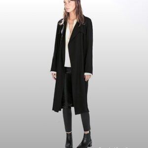 Zara Draped Duster Coat